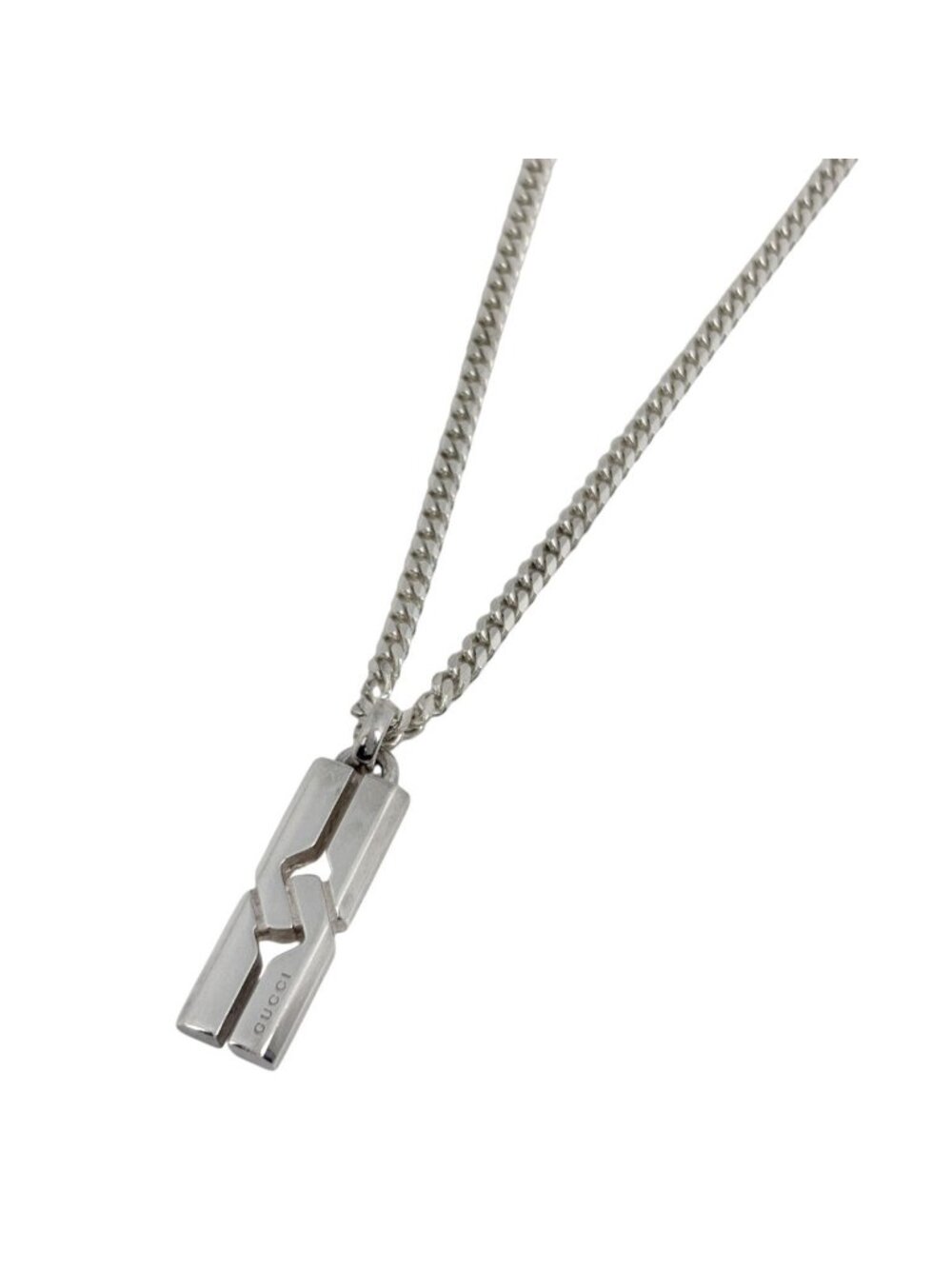 Gucci Necklace Knot Infinity 925 Sterling Silver